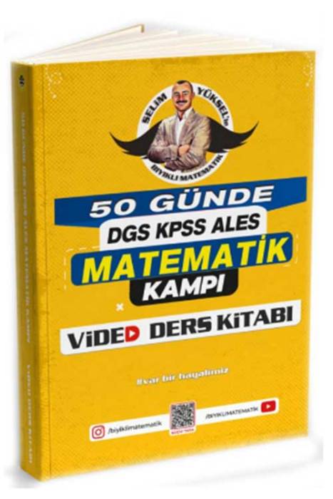 DGS KPSS ALES 50 Günde Matematik Kampı Video Ders Kitabı KR Akademi Yayınları