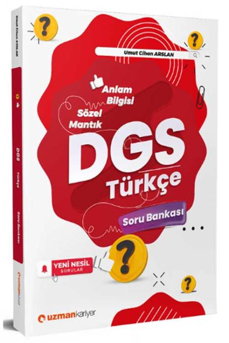 DGS Türkçe Soru Bankası Uzman Kariyer Yayınları