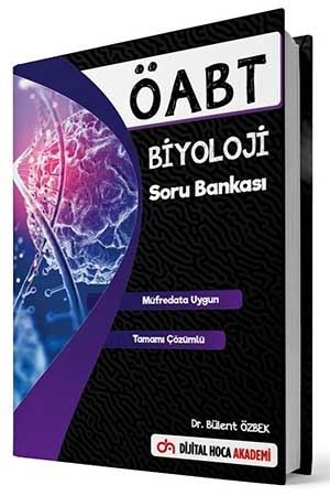 Dijital Hoca 2021 ÖABT Biyoloji Öğretmenliği Soru Bankası Çözümlü Dijital Hoca Akademi Yayınları