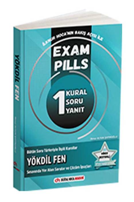 Dijital Hoca YÖKDİL Fen Exam Pills 1 Kural Soru Yanıt Dijital Hoca Akademi Yayınları