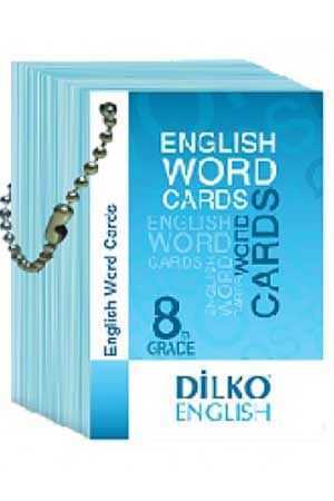 Dilko 8. Sınıf Resimli İngilizce Kelime Kartı Dilko Yayıncılık