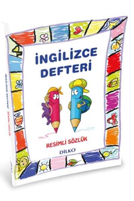 Dilko İngilizce Defteri 1 2 3 4. Sınıf Renkli Dilko Yayıncılık