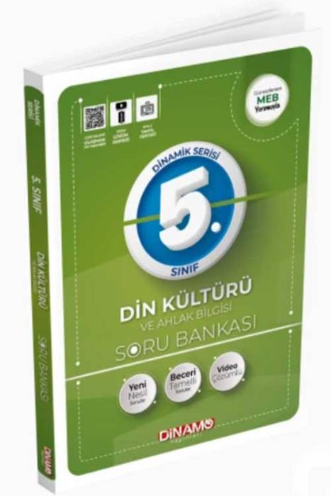Dinamo 2023 5. Sınıf Din Kültürü ve Ahlak Bilgisi Soru Kitabı Video Çözümlü