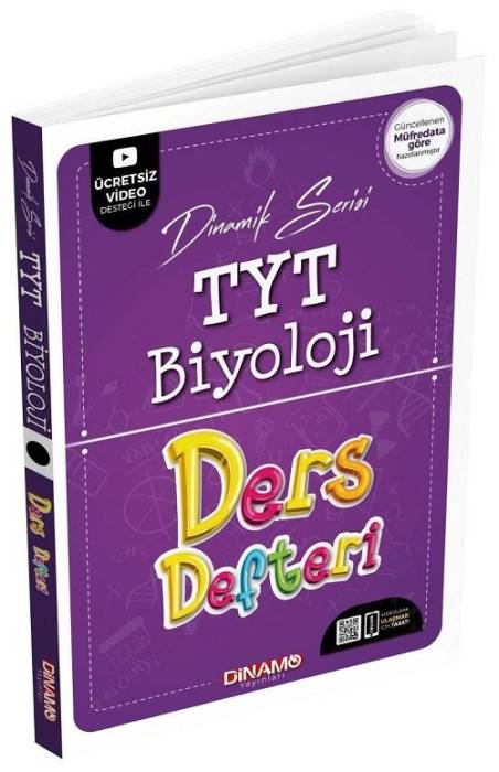 Dinamo 2023 YKS TYT Biyoloji Dinamik Ders Defteri Dinamo Yayınları