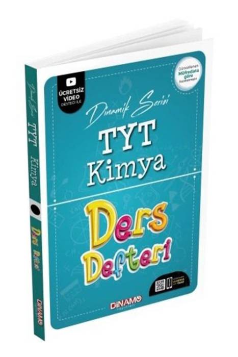 Dinamo 2023 YKS TYT Kimya Dinamik Ders Defteri Dinamo Yayınları