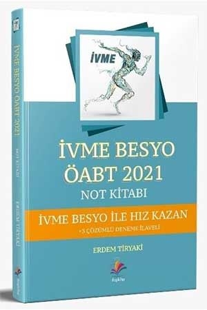 Dizgi Kitap 2021 İvme Besyo ÖABT Not Kitabı ve 3 Deneme Dizgi Kitap Yayınları