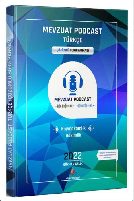 Dizgi Kitap 2022 Kaymakamlık Hakimlik Mevzuat Podcast Türkçe Soru Bankası Çözümlü