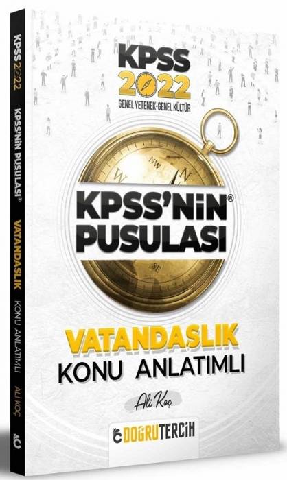 Doğru Tercih 2022 KPSS'NİN Pusulası Vatandaşlık Konu Anlatımı Doğru Tercih Yayınları