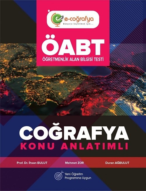 E-Coğrafya ÖABT Coğrafya Öğretmenliği Konu Anlatımı - Mehmet Zor E-Coğrafya Yayınları