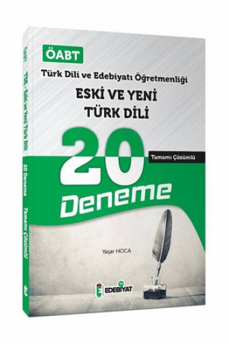 Edebiyat TV ÖABT Türk Dili Edebiyatı Eski ve Yeni Türk Dili 20 Deneme Çözümlü Edebiyat TV Yayınları