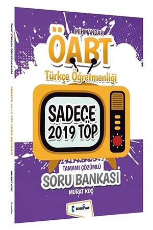 Edebiyat TV ÖABT Türkçe Öğretmenliği MİHMANDAR Sadece 2019 TÖP Soru Bankası Edebiyat TV Yayınları