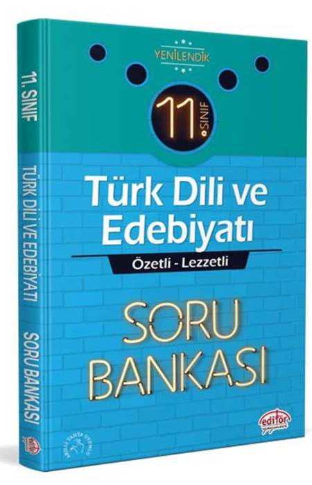 Editör 11. Sınıf Türk Dili ve Edebiyatı Özetli Lezzetli Soru Bankası Editör Yayınları