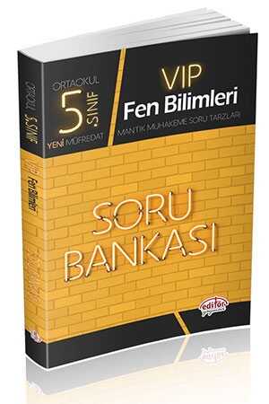 Editör 5. Sınıf VIP Fen Bilimleri Soru Bankası Editör Yayınları