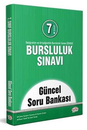 Editör 7. Sınıf Bursluluk Sınavı Güncel Soru Bankası Editör Yayınları