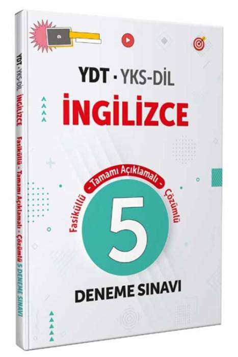 Editör İngilizce YDT YKS-DİL Tamamı Çözümlü 5 Fasikül Deneme Editör Yayınları
