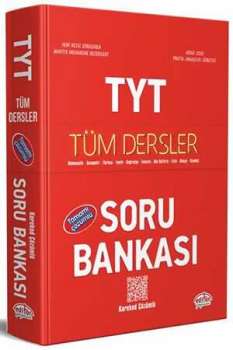 Editör TYT Tüm Dersler Soru Bankası Editör Yayınları - Thumbnail