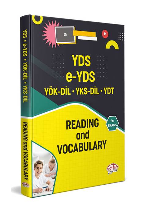Editör YDS, e-YDS, YÖK-DİL, YKS-DİL, YDT Reading And Vocabulary For Exams Editör Yayınları