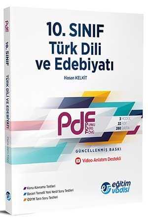 Eğitim Vadisi 10. Sınıf Türk Dili ve Edebiyatı Planlı Ders Eğitim Vadisi Yayınları