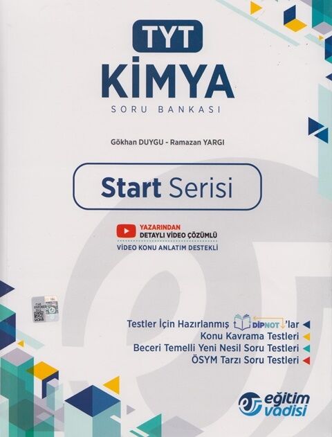 Eğitim Vadisi TYT Kimya Start Serisi Soru Bankası Eğitim Vadisi Yayınları