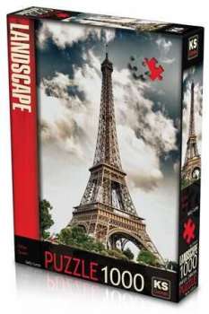 Eiffel Tower Paris 1000 Parça Puzzle 11465 KS Games - Thumbnail