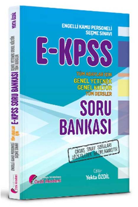 EKPSS Soru Bankası Özdil Akademi Yayınları