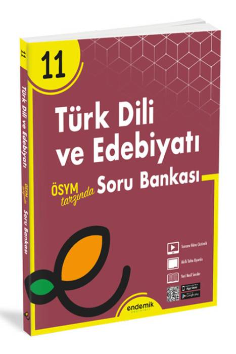 Endemik 11. Sınıf Türk Dili ve Edebiyatı Soru Bankası Endemik Yayıncılık