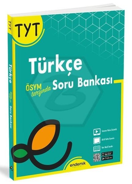 Endemik YKS TYT Türkçe Soru Bankası Endemik Yayıncılık