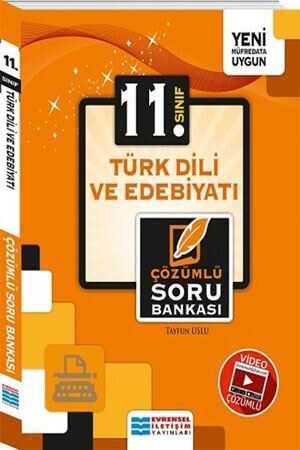 Evrensel 11. Sınıf Türk Dili ve Edebiyatı Çözümlü Soru Bankası Evrensel İletişim Yayınları