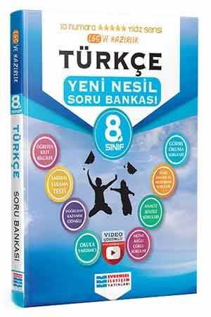 Evrensel 8. Sınıf Türkçe Video Çözümlü Soru Bankası Evrensel İletişim Yayınları
