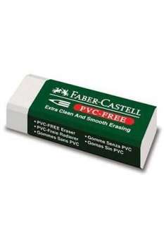 Faber Castell Bandrollü Pvc-Free Beyaz Silgi (Büyük) - Thumbnail