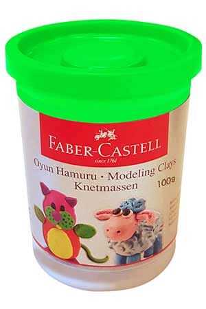 Faber Castell Florasan Yeşil Su Bazlı Oyun Hamuru