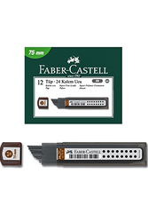Faber-Castell Super Fine Min, 2B 0.5 24 Kalem Ucu - Thumbnail