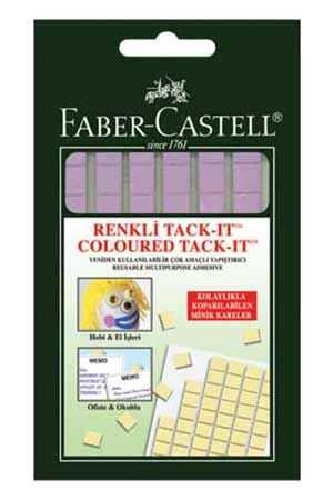 Faber Castell Tack-İt Hamur yapıştırıcı Lila