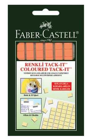 Faber Castell Tack-İt Hamur yapıştırıcı Turuncu