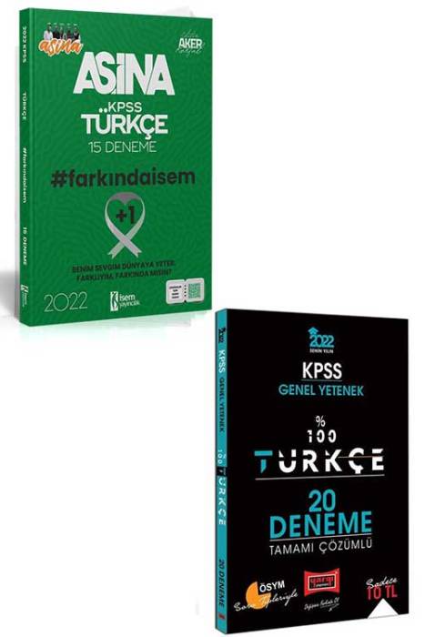 Farkında İsem ve Yargı Yayınları KPSS Türkçe Deneme Seti
