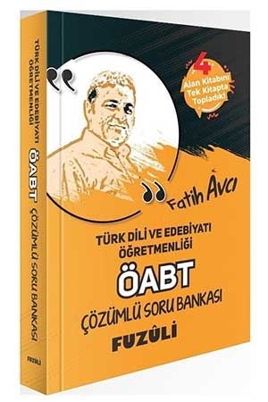 Fatih Avcı ÖABT Türk Dili ve Edebiyatı Öğretmenliği Fuzuli Soru Bankası Çözümlü Fatih Avcı Yayınları