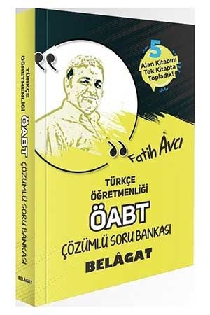 Fatih Avcı ÖABT Türkçe Öğretmenliği Belagat Soru Bankası Çözümlü Fatih Avcı Yayınları