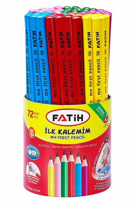 Fatih İlk Kalemim Jumbo Renkli Kurşun Kalem