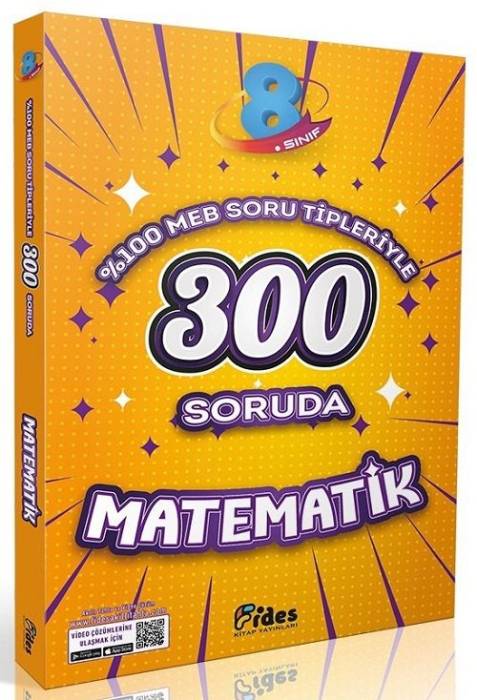 Fides 8. Sınıf 300 Soruda Matematik Soru Bankası Fides Yayınları