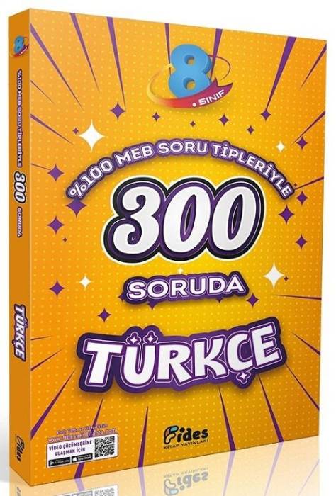 Fides 8. Sınıf 300 Soruda Türkçe Soru Bankası Fides Yayınları