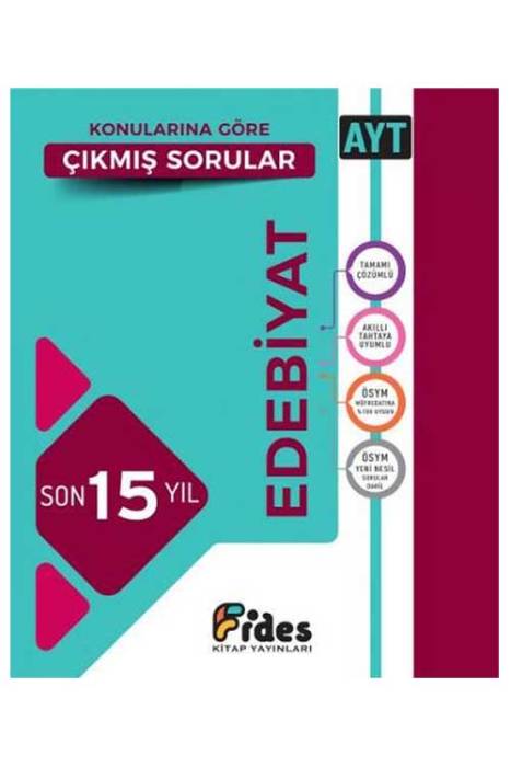 Fides AYT Edebiyat Son 15 Yıl Konularına Göre Çıkmış Sorular Fides Yayınları