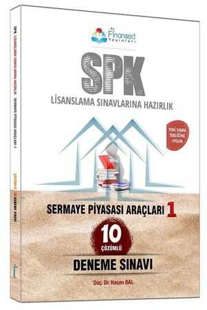 Finansed SPK Sermaye Piyasası Araçları 1 Çözümlü 10 Deneme Finansed Yayınları