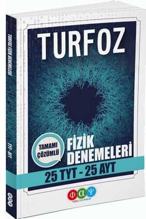Fiziksel Alan Turfoz TYT AYT Fizik Denemeleri 25 Li Fiziksel Alan Yayınları