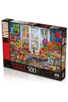 Flower Shop Puzzle 500 Parça 20004 KS Games - Thumbnail