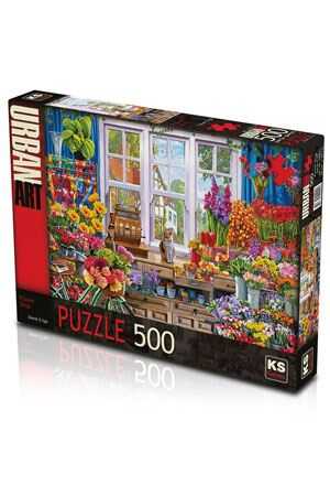 Flower Shop Puzzle 500 Parça 20004 KS Games