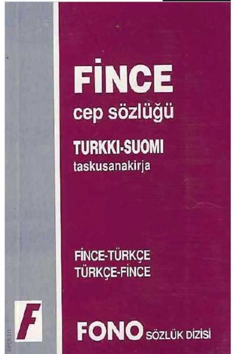 Fono Fince-Tür/Tür-Fince Cep Sözlüğü Fono Yayınları