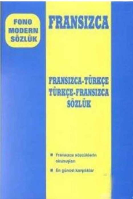 Fono Fra-Tür-Tür-Fra Modern Sözlük Fono Yayınları