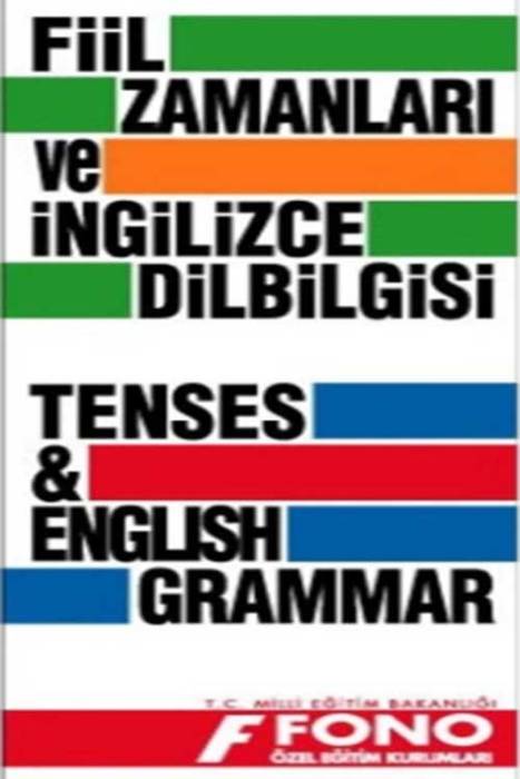 Fono İngilizce Fiil Zamanları Tablo&Dilbilgisi (1) Fono Yayınları