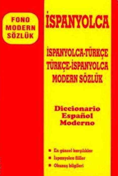 Fono İsp-Tür-Tür-İsp Modern Sözlük Fono Yayınları