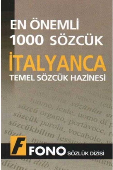 Fono İtalyanca En Önemli 1000 Sözcük Fono Yayınları